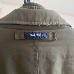 NOUTICA キルティング　サファリ　ジャケット　メンズ　サイズL　コート　ブルゾン　ぼうかん防寒の画像