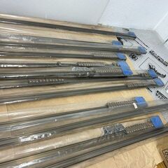 1 大量 未使用 カーテンレール 全部まとめて アルミ 手曲げ加工 自由 フリーウェイ  倒産 廃業 まとめ売りの画像