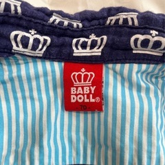 ベビー服 ロンパースの画像