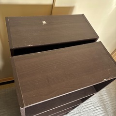 文庫本漫画ラック２個の画像