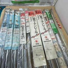 2 大量 未使用 カーテンレール 全部まとめて 普通 伸縮 シングル ダブル 伸びる 色々 セット 倒産 廃業 まとめ売りの画像