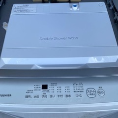 洗濯機　2023年製　【美品】TOSHIBA  AW-6GA2 6kg　小倉北区の画像