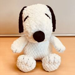 スヌーピーぬいぐるみ（約27cm）の画像