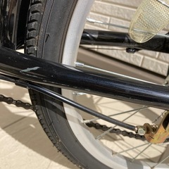 折りたたみ自転車 (黒)20インチの画像