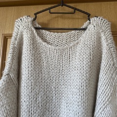 グレイル　ざっくりセーター　バルーン袖の画像