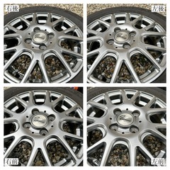 スタッドレスタイヤホイールセット　155/65R14　の画像