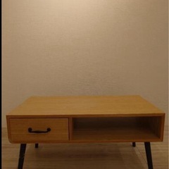 ニトリ オープンスペース付きセンターテーブルの画像