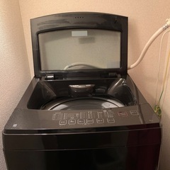 【美品】ニトリ 6kg 全自動洗濯機 NTR60 BKN (2023年12月購入)の画像