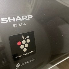 SHARP ドラム式洗濯機　ESX11-Aの画像