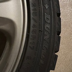 スタッドレスタイヤ　DUNLOPの画像