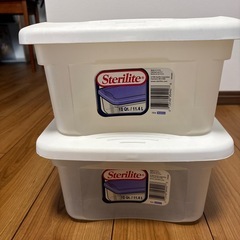 クリアボックス2個セット②の画像