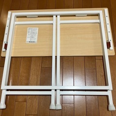 折り畳みデスク 山善（幅80×奥行40×高さ70cm）の画像