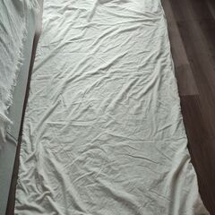 大量　新品未使用品のバスタオル類、ハンドタオル類、ハンカチ類。白い大きなバッグとシーツは無料。の画像