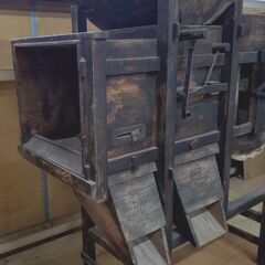 🔴山口市、唐箕とうみ¥9800🔴手動式実用可能🔴穀物など2段階選別の画像