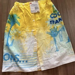 ミニオンズ　ラップタオル　60cm丈　プール　スイムタオルの画像