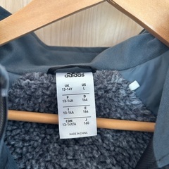 アディダス　ベンチコート　１６０の画像