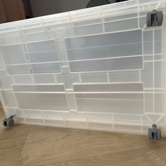 無印良品衣装ケース　キャスター付　の画像