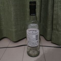 【空き瓶 10】 Bowmore ボウモア 12年熟成 350mlの画像