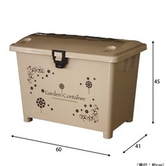 ガーデンコンテナ1個　ベランダなど物入れにいかが？の画像
