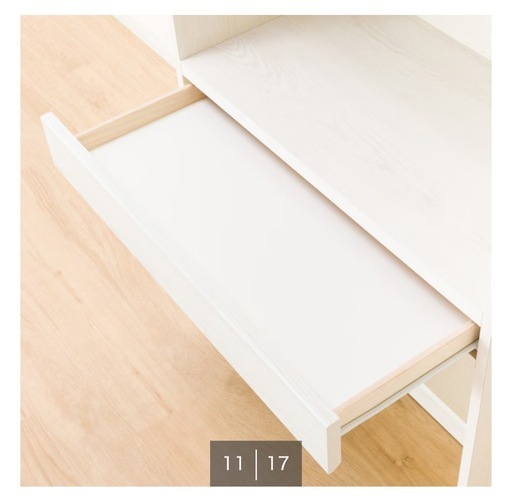 【超美品】ニトリNITORI壁面ユニットデスク(ウォーレン 80WW)