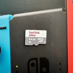 Nintendo Switch バッテリー強化版（箱付き）＋プロコン互換品＋microSD 64GB セットの画像