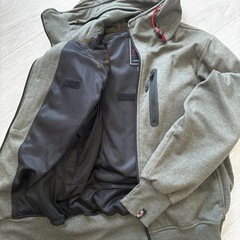 komine バイクジャケット　グレーの画像