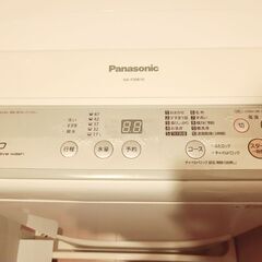 Panasonic　縦型洗濯機5kg　NA-F50B10【中古】の画像