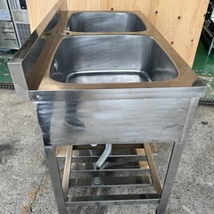 azuma 2槽シンク 1200x600x800(+90)の画像
