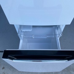 冷蔵庫　【美品】Hisense HR-D1302  2018年製　小倉北区の画像