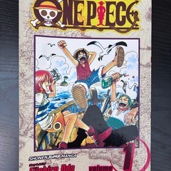 英語版ワンピース　単行本　1〜3まき巻　の画像