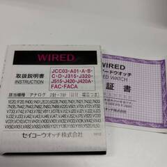 【現状品】WIRED スーパーマリオコラボ/腕時計/限定品の画像