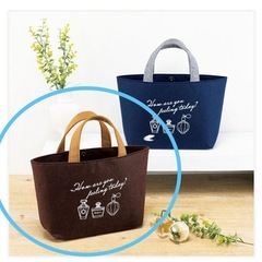 【お話中】ラーナのフェルトトートバッグの画像