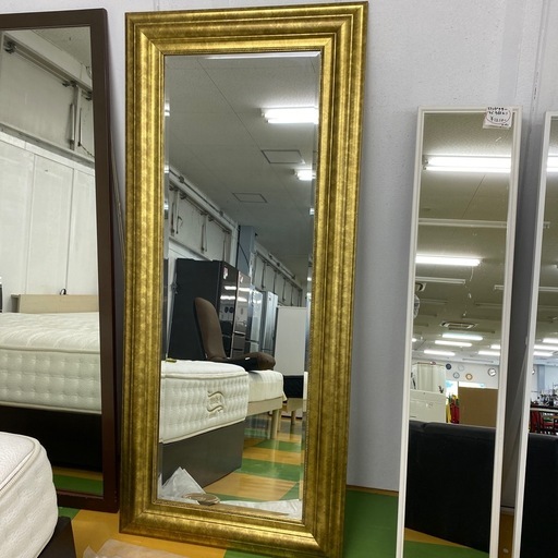 R98 IKEA ゴールドミラー