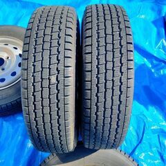 軽トラ  軽バン  スタッドレスタイヤ 2023年製の画像