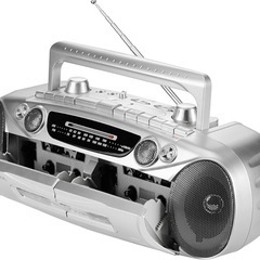 I345 🌈 未使用品！ WINTECH ダブルラジカセ [ワイドFM対応] WCT-2の画像