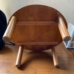 丸いちゃぶ台の画像