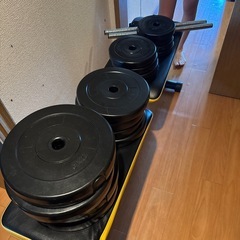 ダンベル40kg&ベンチセット　の画像