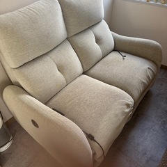 電動リクライニングソファーの画像