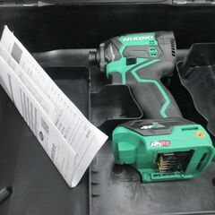 HiKOKI WH36DC インパクトドライバ 未使用品 本体のみの画像