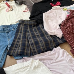 110、120女の子服　おさがりの画像