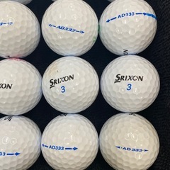 スリクソン AD333 ホワイト 24球の画像