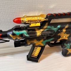 マシンガン　ライフル銃　おもちゃ　電池式の画像