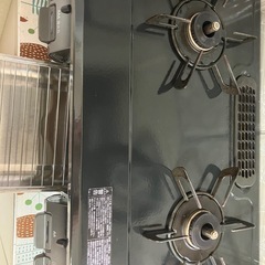 都市ガス　ガスコンロの画像