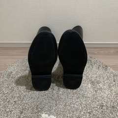 AIGLE ラバーブーツ黒の画像