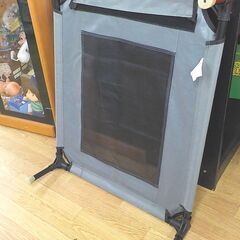 M-PETS ELEVATED ドッグベッド Mサイズ 高床式 高さ18㎝ ペットベッド グレー 犬用 西岡店の画像