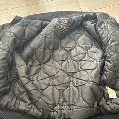 ALPHA INDUSTRIESのフーデッドリブジャケットの画像