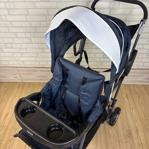 ＊美品＊カトージ　KATOJI  2人でゴー  2人乗り ベビーカー 双子