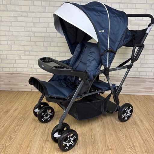 ＊美品＊カトージ　KATOJI  2人でゴー  2人乗り ベビーカー 双子