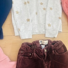 女の子　冬服　120 130の画像