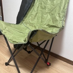 アウトドアチェア 2脚セット (キャンプ・BBQに / 収納袋付き)の画像